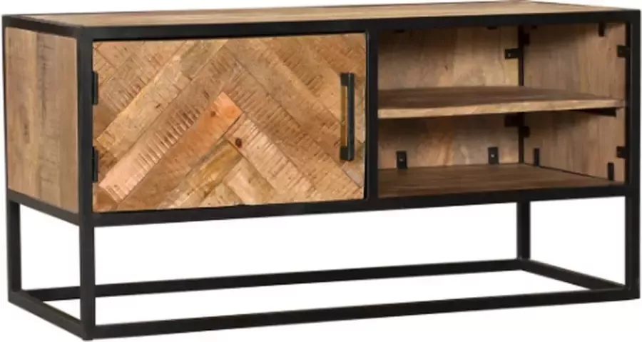 Tv meubel Isa 100 cm Tv kast meubel tv meubel industrieel
