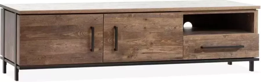 Woonexpress TV Meubel Middelburg Bruin Houtlook Bruin 50x188x48cm (HxBxD) - Foto 2