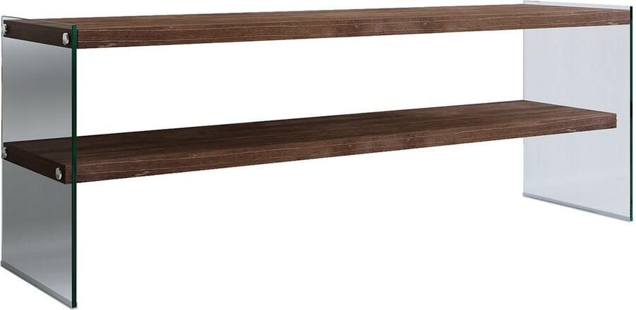 TV Meubel Stijlvol Walnoot Design 120x45x35cm Duurzaam Dennenhout