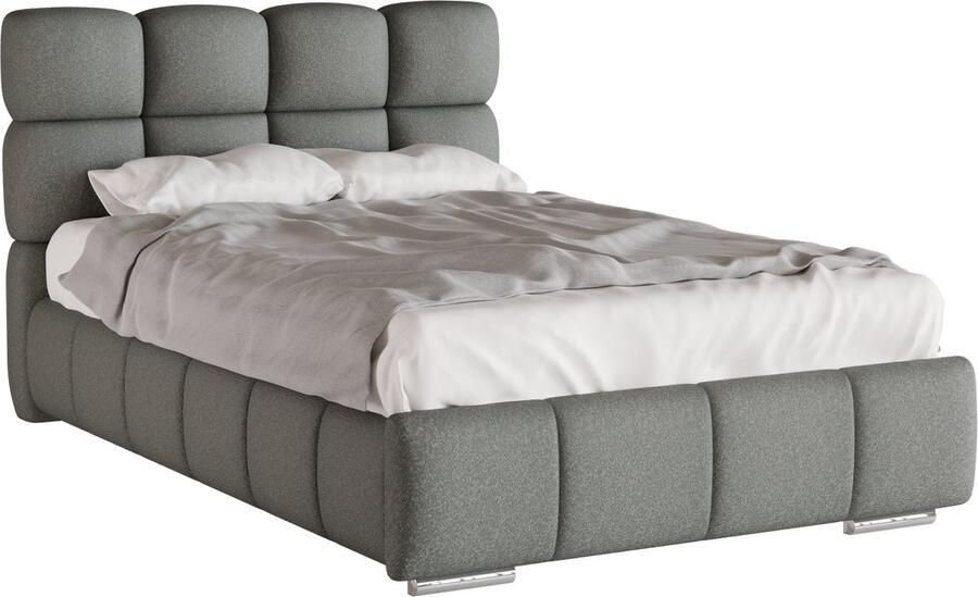 Tweepersoonsbed Bliss Eenpersoonsbed 120 x 200 cm met opbergruimte lattenbodem en 7zonen Multipocketmatratze CIRA (24cm)