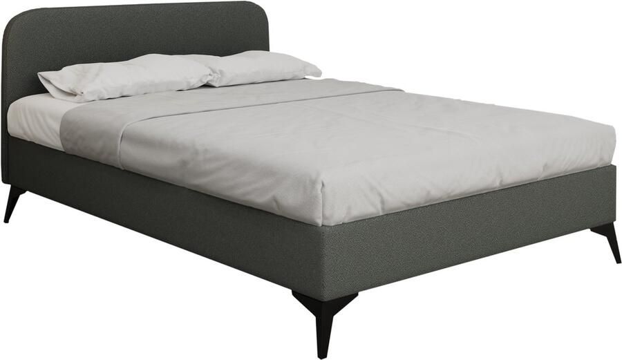 Tweepersoonsbedden Mavilo 140 x 200 cm met opbergruimte lattenbodem en Pocketveringmatras H3 (19 cm hoog)