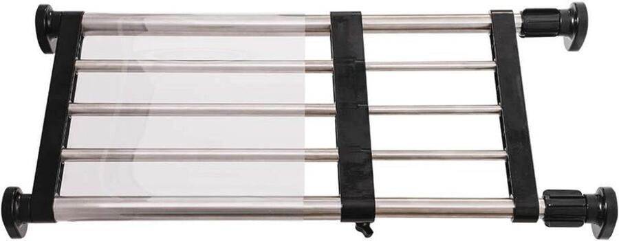 Uitbreidbare Kast Organiser Verstelbare Planken voor Multifunctioneel Gebruik in Keuken Badkamer en Kledingkast