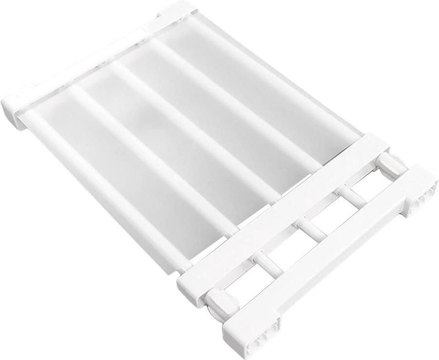 Uitbreidbare Metalen Opbergrek Verstelbare Organizer DIY Verdeler voor Kast Keuken Badkamer (38‑55cm lengte)