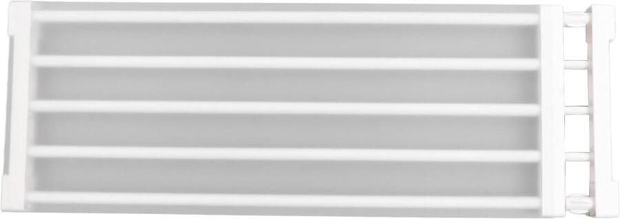 Uitbreidbare kastspanningsplank verstelbaar en nagelvrij kledingkast organizer opbergrek voor kledingkast (75-120 cm)