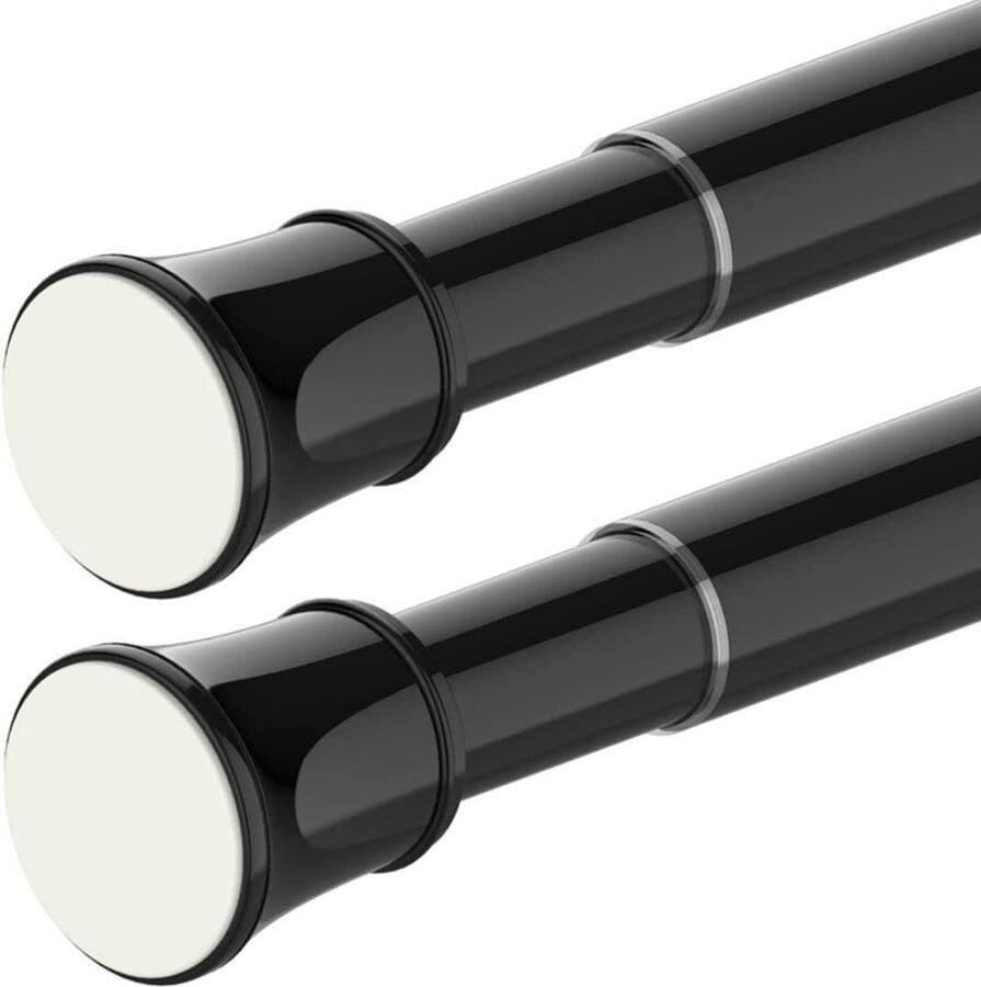 Uitschuifbare telescopische gordijnroede geen boor nodig douchegordijnroede keukenkast geen gereedschap nodig