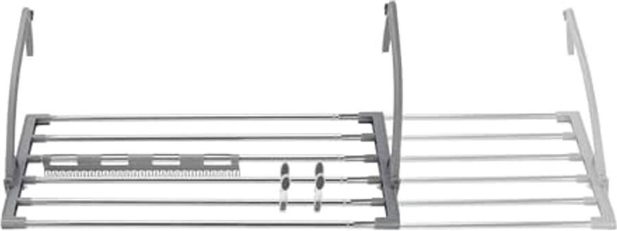 Uittrekbaar Opvouwbaar Droogrek 6m – Ideaal voor Balkon Radiator en Douche
