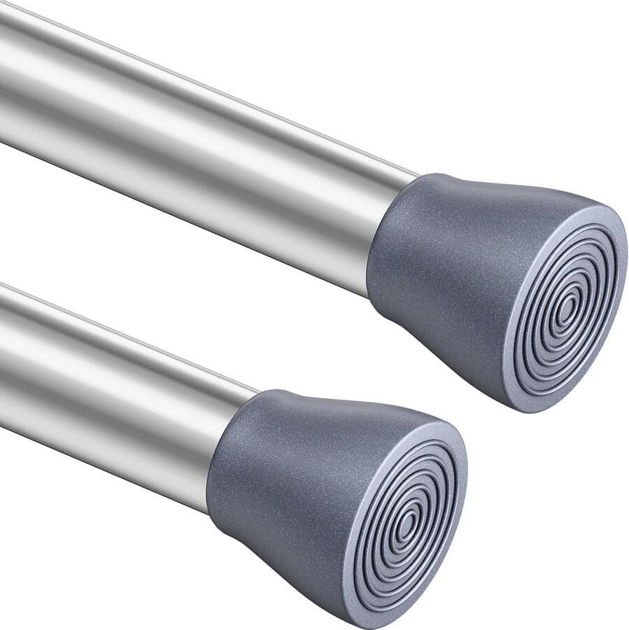 Uittrekbare Gordijnroede zonder Boren voor Badkamer en Kasten 110-200 cm