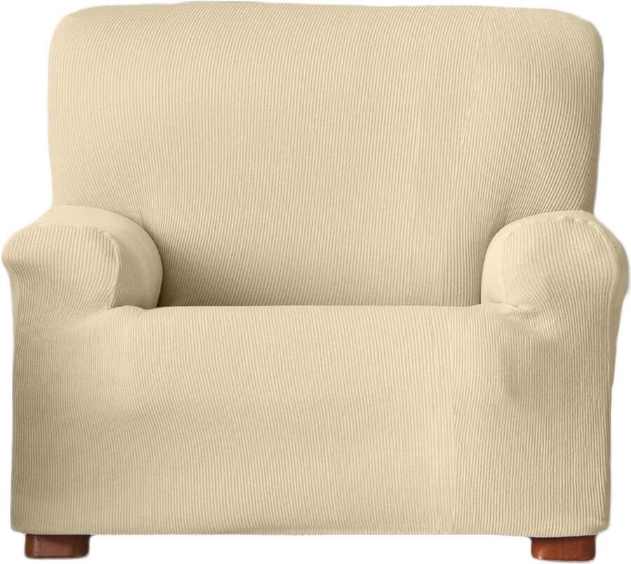 Ulises elastische bankhoes kleur 01-beige 1 zitting Polyester-Katoen 37 x 5 x 29 cm