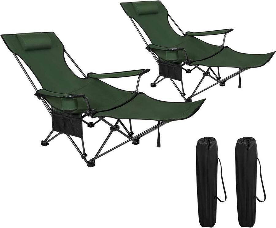 Rootz Living Rootz Ultimate Outdoor Klapstoel Visstoel Draagbare loungestoel Veelzijdig duurzaam lichtgewicht 600D Oxford-stof 115 cm x 88 5 cm x 84 cm (zittend) 160 cm x 44 cm x 84 cm (liggend)