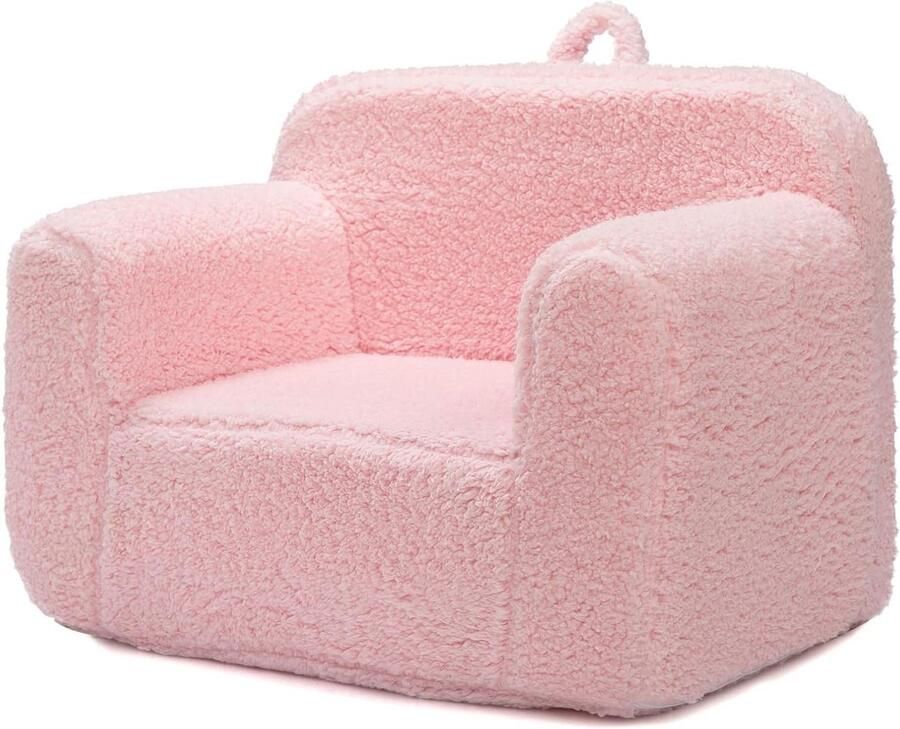 Opvouwbare kinderbank met dubbele zitting 2-in-1 klapbed Kinderbank met zak Comfortabele kinderbank Slaapkamer kinderkamer speelkamer Cadeau voor meisjeswolken - Foto 12