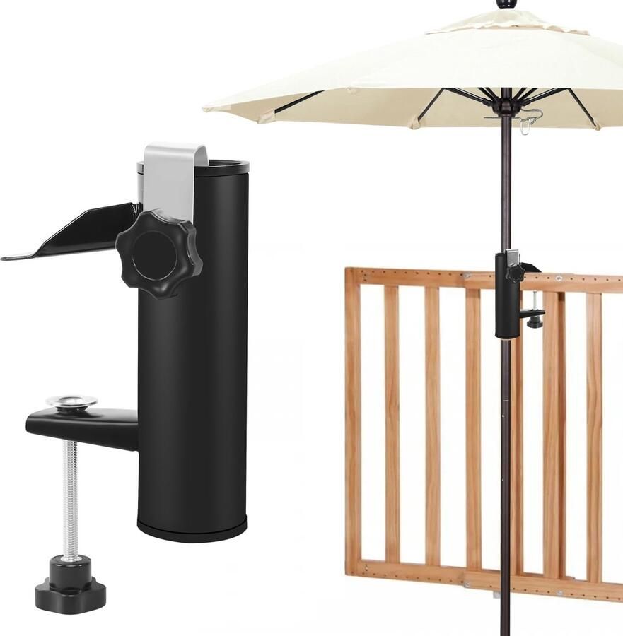 Umbrella Stand Umbrella Holder Balcony Umbrella Holder Balcony Railing Parasol Holder Balcony Umbrella Holder for Balcony Patio or Table Camping