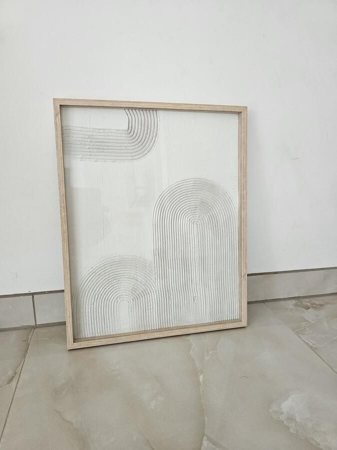 Uniek handgemaakt wanddecoratie decoratie muur tafel abstract 3d gips rainbow regenboog 2 gezichten abstract 40x50cm schilderij canvas