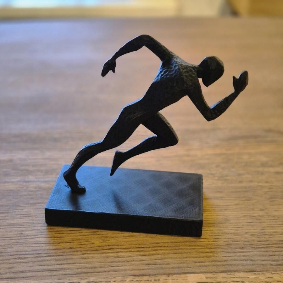 Unique Abstract Figurine Athletics gift bookshelf home desk decor