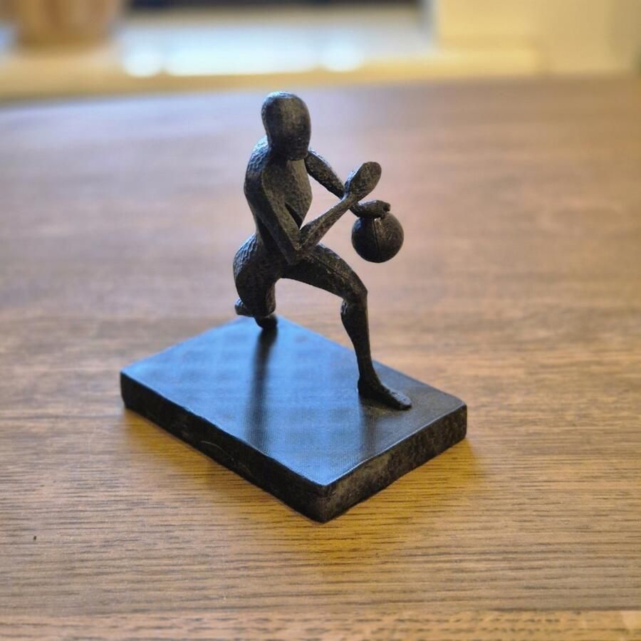 Unique Abstract Figurine Basketball player gift bookshelf home desk decor