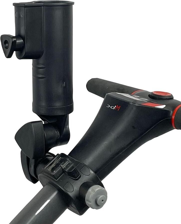 Universal Golf Umbrella Holder Fits All Models Accessory Station on Frame Adjustable Stand Golf Trolley