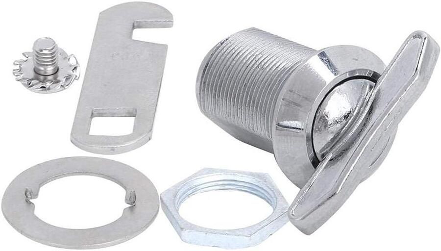 Universeel Cam Lock Kabinetsslot Zinklegering Ladeslot Zonder Sleutel Voor Mailbox Vitrinekast Gereedskist