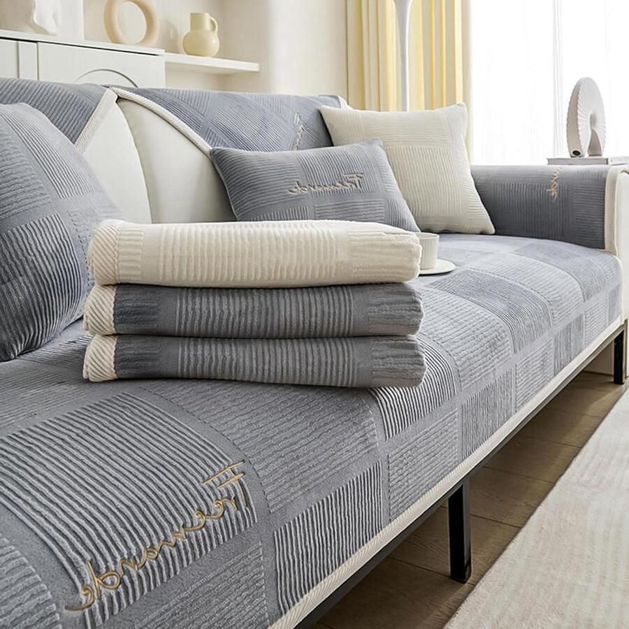 Universele Antislip Bankhoes Geschikt voor 1 2 3 4-zits Hoekbanken Ultra Stretch Kleuren 2024