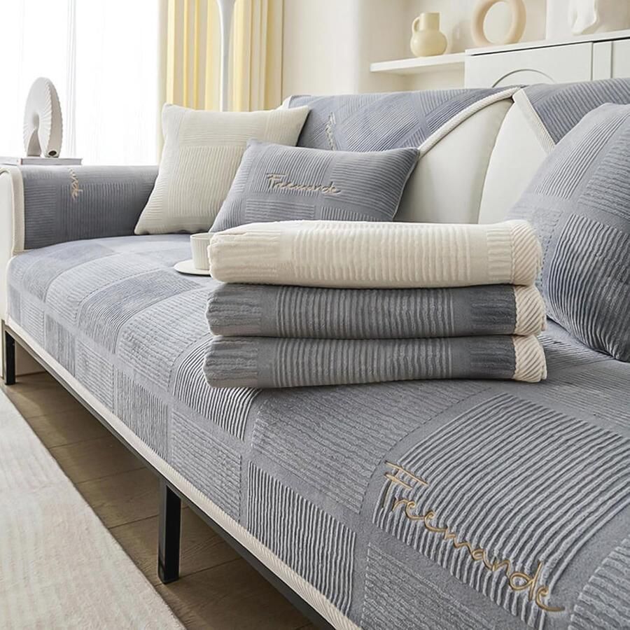 Universele Antislip Bankhoes voor Hoekbank Perfecte Bescherming en Comfort