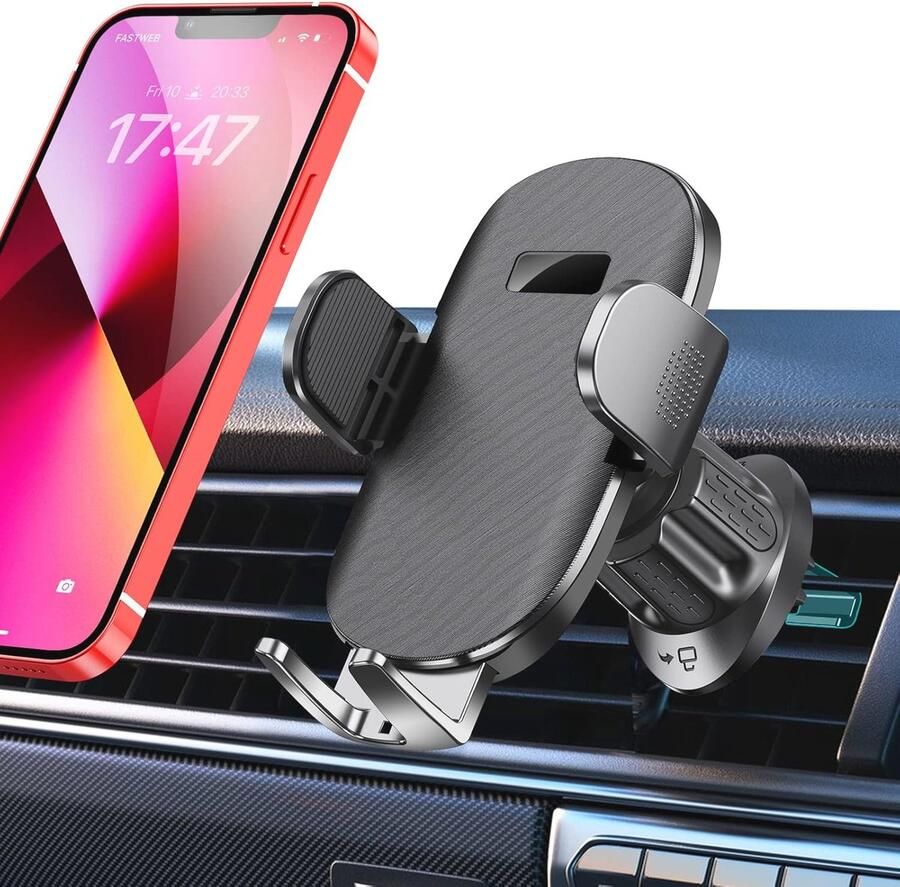 Universele Auto Telefoonhouder met 360° Rotatie Veilig en Makkelijk te Gebruiken