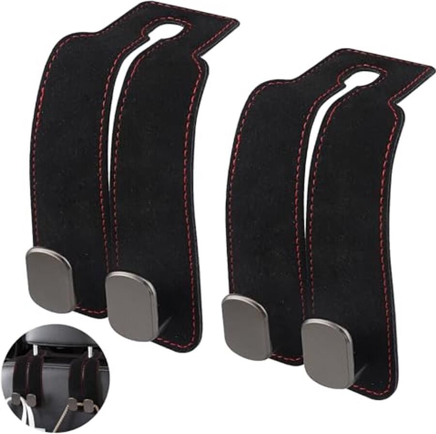 Universele Autohaken voor Stoelen 2 Stuks achterzit hoofdsteun haak voor Kleerhanger