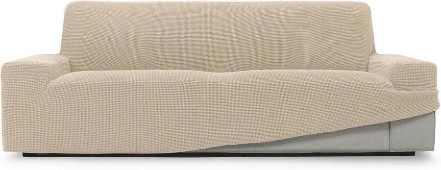 Universele bankhoes 3-zits 180-230 cm Verstelbare elastische overtrek van jacquard stof Comfortabel en hypoallergeen