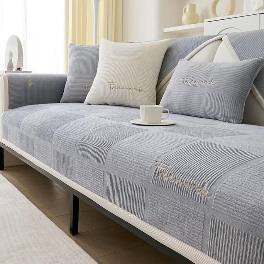 Universele bankhoes voor hoekbank en zitbank Antislip maatwerk 1-4 zits beschermende dekens