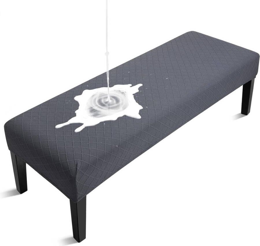 Universele hoes voor eetkamerbank waterdicht elastisch stoelhoes voor eetkamer afneembaar overtrek voor eetkamerstoel eetkamer