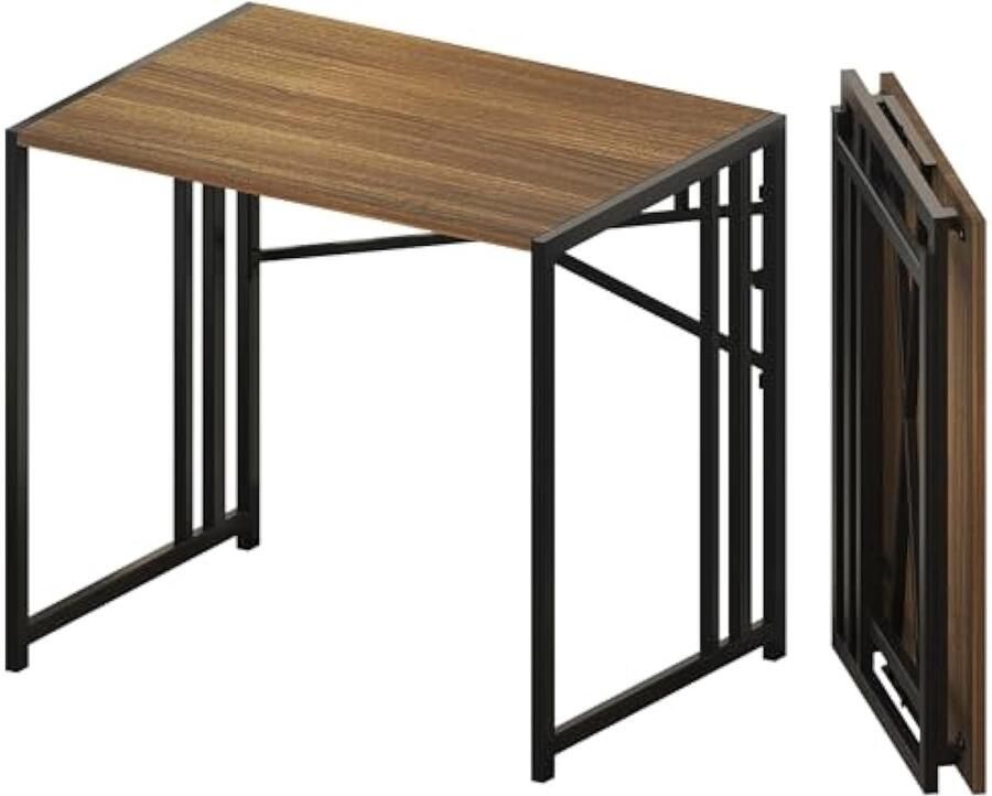 Universele inklapbaar klein bureau schrijftafel met inklapbaar voor kleine voor thuiskantoor 83 cm