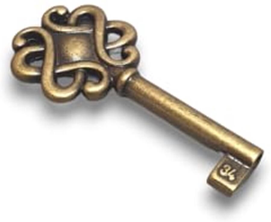 Universele Sleutel Voor Meubilair Antieke Stijl Messing Sleutels Voor Kastslot