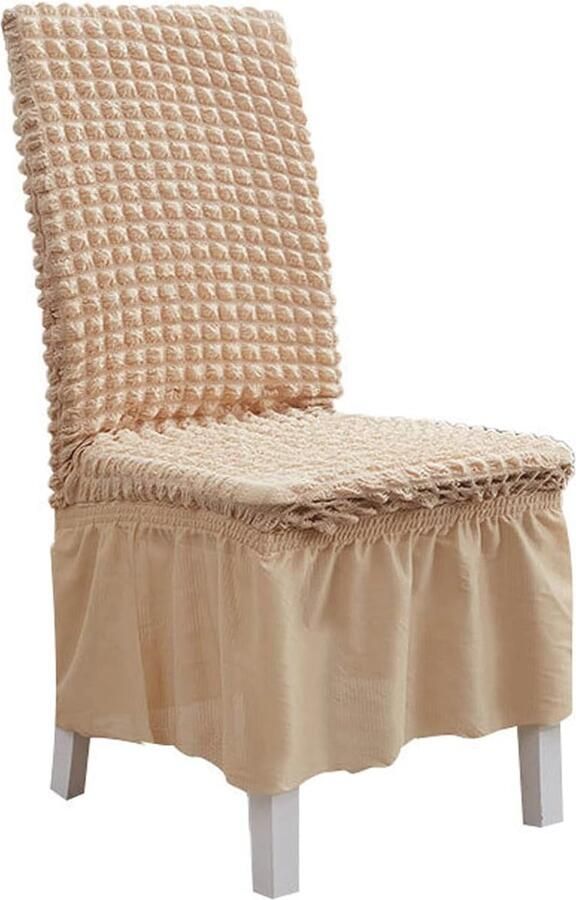 Universele Stretch Stoelhoezen Jacquard Hoes voor Eetkamerstoelen Wasbaar en Strijkvrij Stijlen