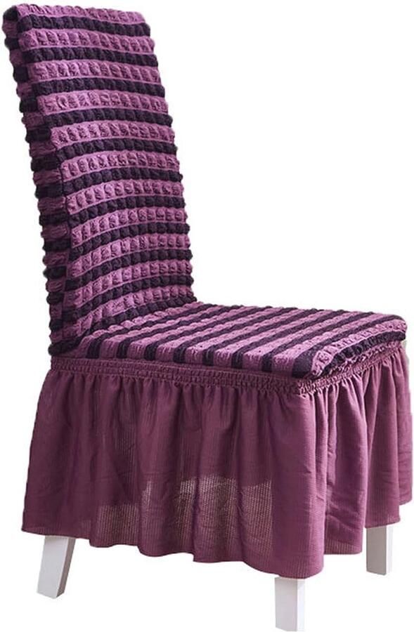 Universele stretch stoelhoezen moderne jacquard hoes wasbaar en strijkvrij