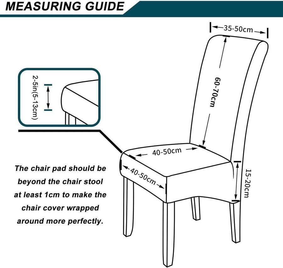 Fluwelen stretch eetkamerstoelhoezen spandex pluche stoelhoezen effen grote eetkamerstoelbeschermers woondecoratie