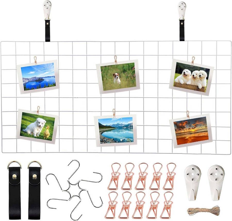 Upgrade Wandraster rek zwart