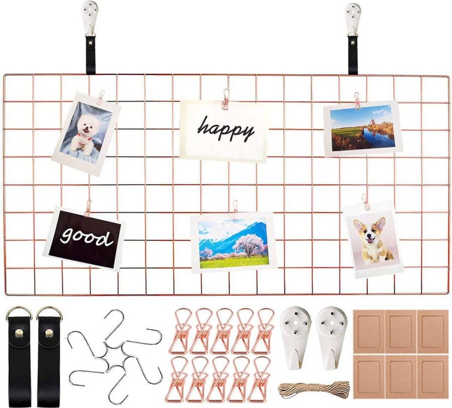 Upgrade Wandraster rek zwart