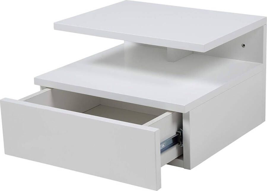 Urniture Fia nachtkastje MDF wit