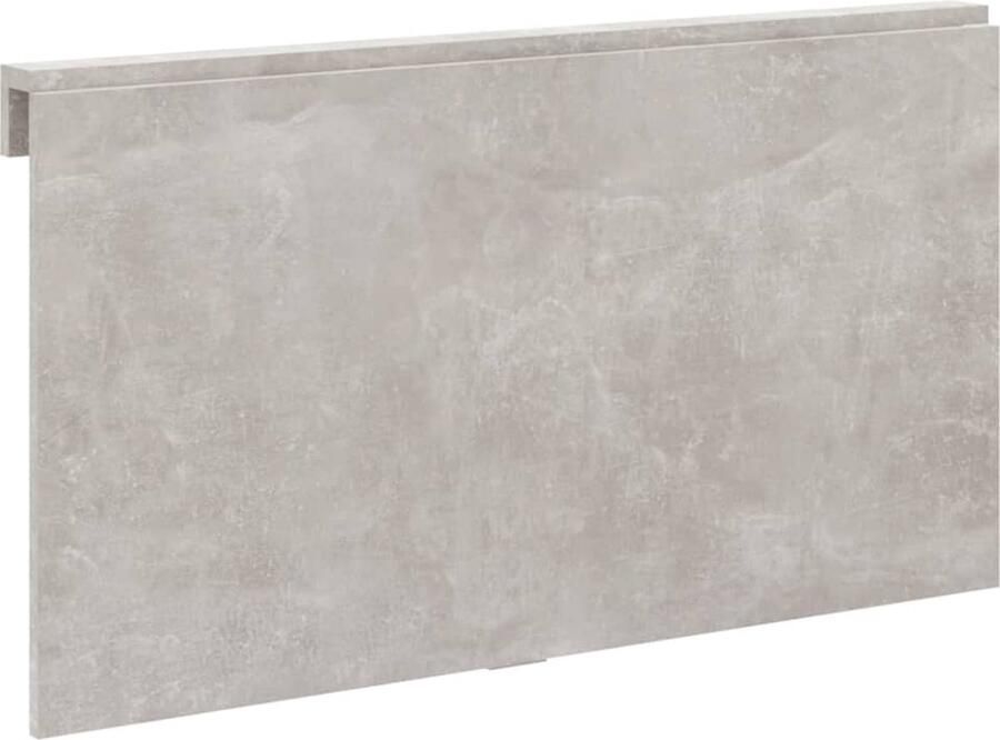 VidaXL Wandtafel inklapbaar 100x60x56 cm bewerkt hout betongrijs - Foto 4