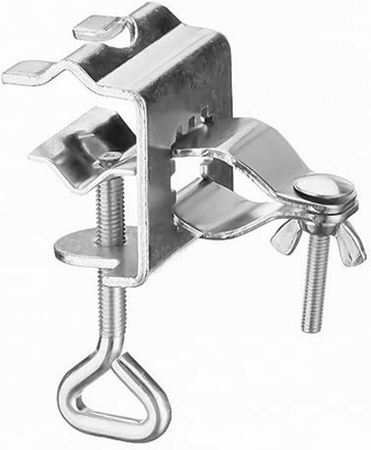 Veilige Parasolclip voor Buiten Klemhouder voor Terrassen Tafels en Leuningen