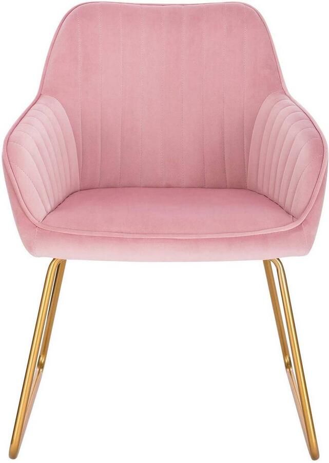 Rootz Living Rootz Velvet Eetkamerstoel Elegante stoel Comfortabele zit Schuimvulling met hoge dichtheid Duurzaam metalen frame Veelzijdig ontwerp 45 cm x 44 cm x 78 5 cm