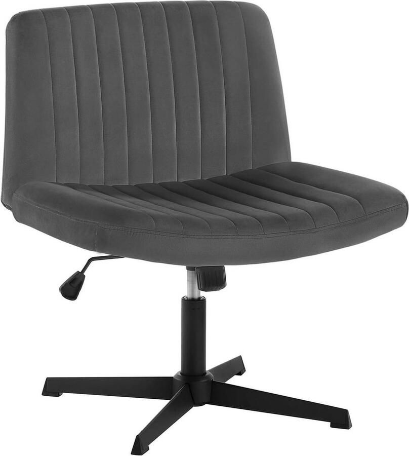 Rootz Living Rootz Velvet Executive Chair Bureaustoel Draaistoel Verbeterd comfort Flexibel ontwerp Robuuste constructie 63 cm x 87 5 cm x 65 cm