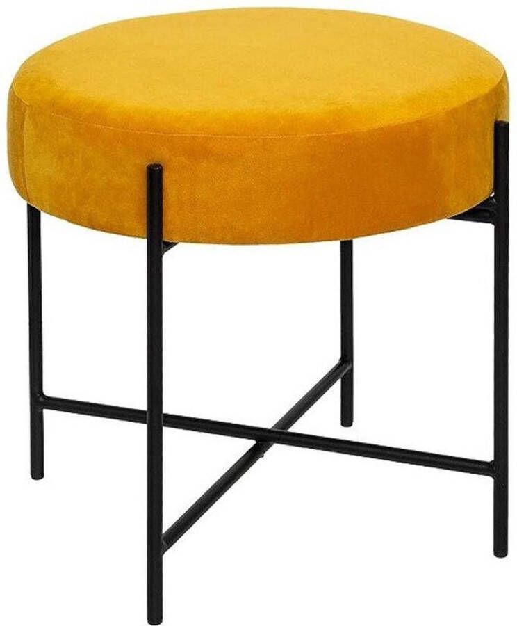 Eazy Living Velvet Krukje Elba Geel