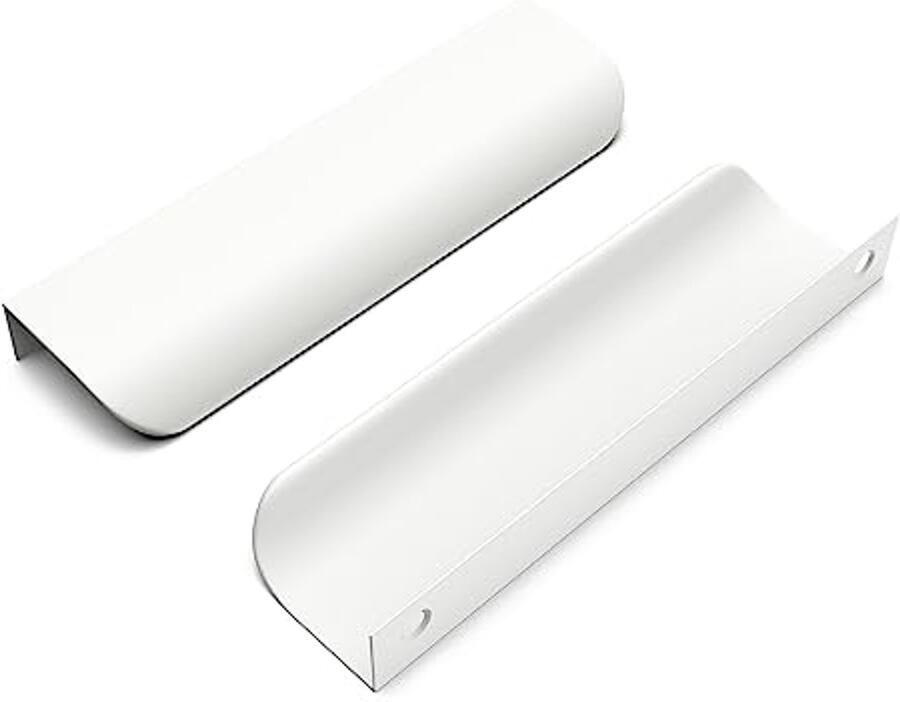 Verborgen Kastgrepen 5 Stuks 128 mm Witte Meubelgrepen voor Keukens en Meubels