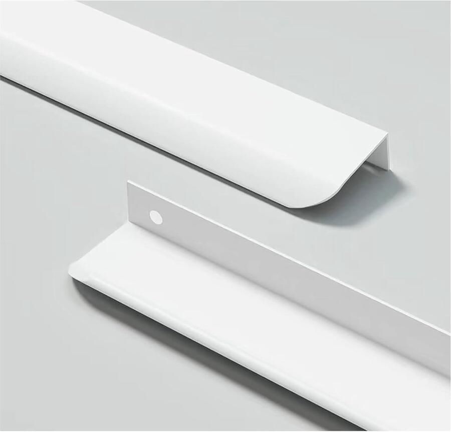 Verborgen kastgrepen modern en veelzijdig 2 stuks aluminium