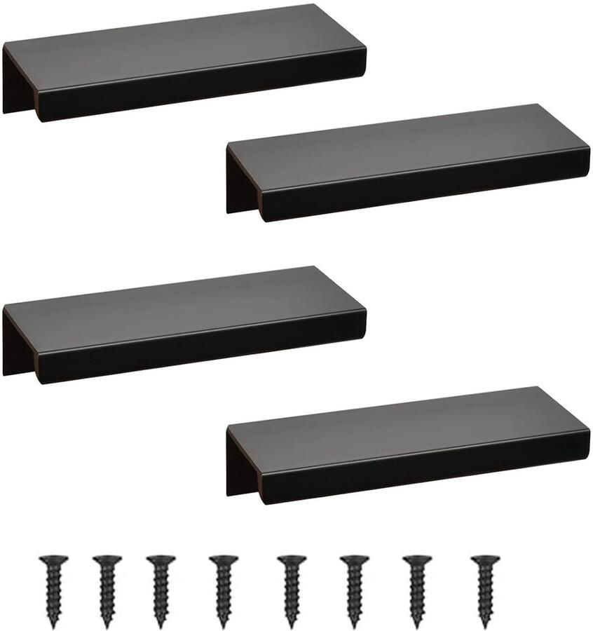 Verborgen kastgrepen veelzijdig en modern 1 stuk aluminium