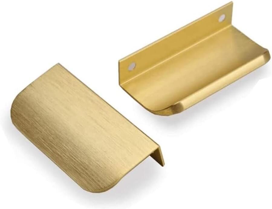 Verborgen keukengrepen Goudkleurig 6 stuks 64mm