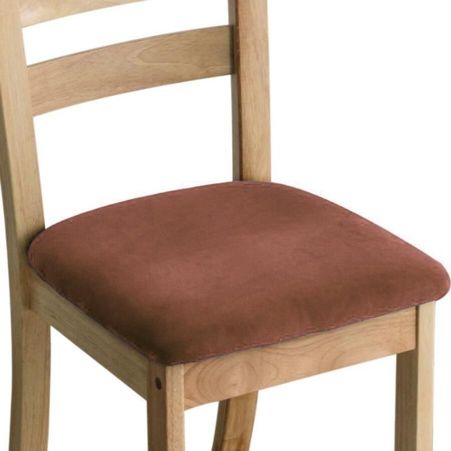 Verdikte Elastische Zilvervos Pluche Stoelhoes Afneembare Wasbare Eetkamerstoel Elastische Stoelhoes Stofdicht en Duurzaam Huis Keuken Restaurant Universele Stoelhoes