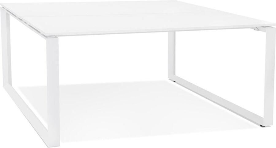 Vergadertafel Kantoorbank SQUARE Wit Elegant Design Veelzijdig en Stijlvol voor Kantoorruimtes