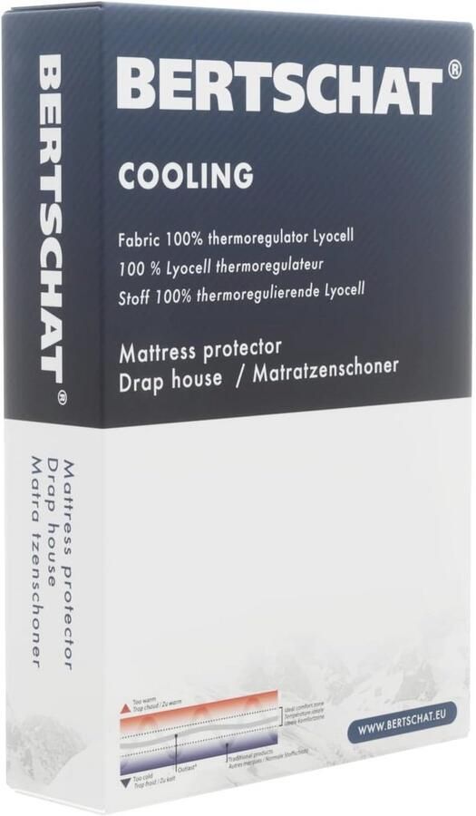 Verkoelende Matrasbeschermer 90 x 210 220 cm Ideaal voor Matrassen en Toppers