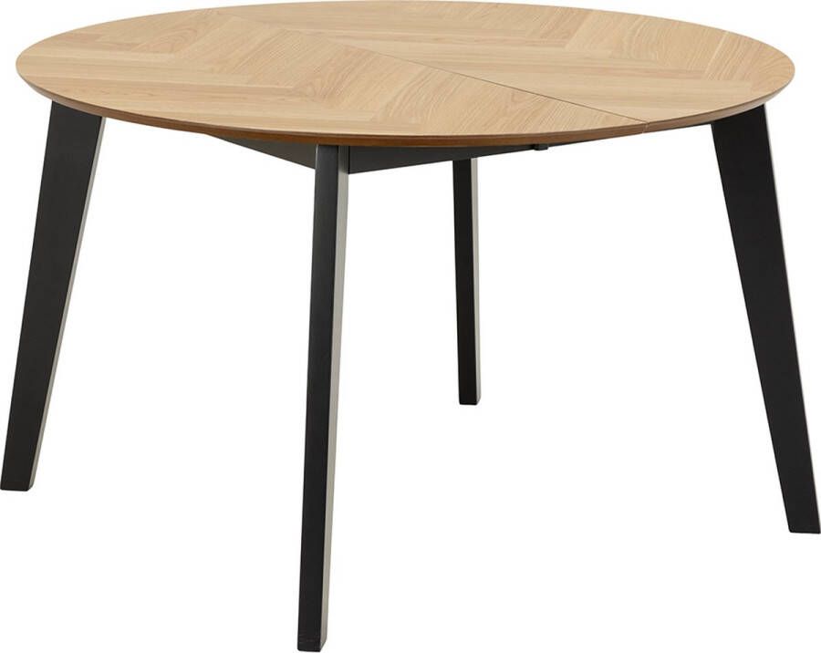 Verlengbare Eettafel 120-198 cm Hayden Eik