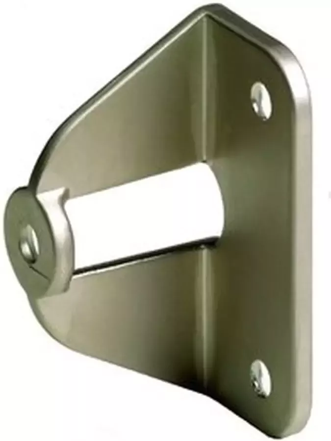 Vernikkelde Matte Greep adapter