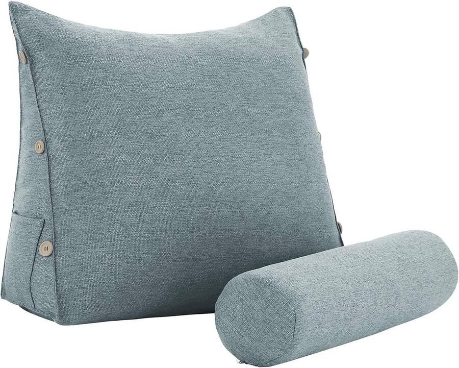 Verstelbaar Leeskussen voor Volwassenen Rugsteun voor Bed Ideaal voor Lezen TV Kijken en Ontspannen